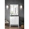 James Martin Vanities Addison 30in Single Vanity, Glossy White w/ 3 CM Carrara White Top E444-V30-GW-3CAR - alternate 2